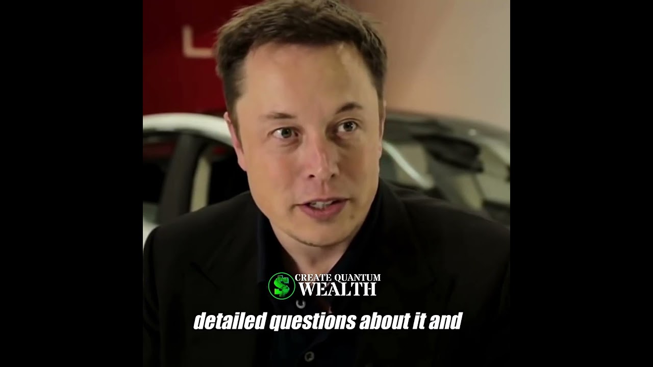 Elon Musk  4 Questions You Must Ask Before Hiring Anyone  Create Quantum Wealth 2021 shor