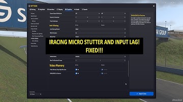 iRacing Micro Stutter Fix! Graphic Settings in Nvidia App and iRacing Explained