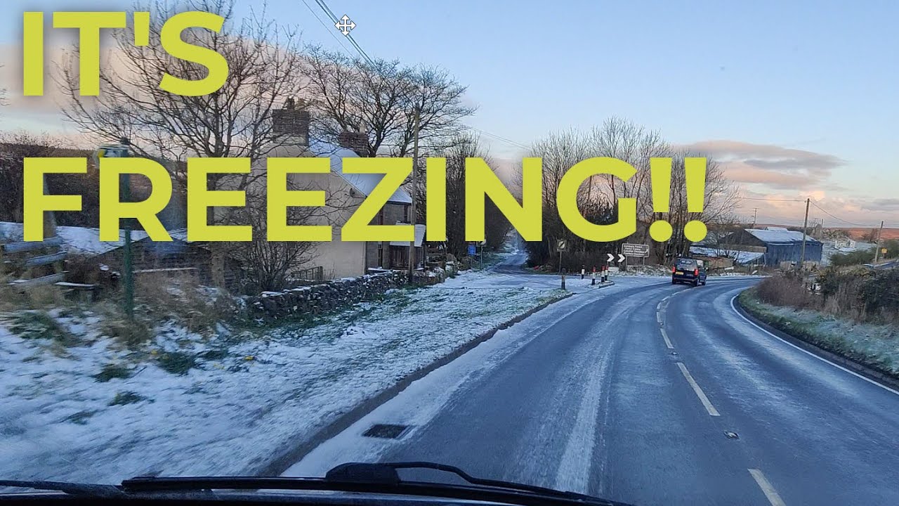 It's snowing!! So lets start reefing Mirror Dinghy sails!