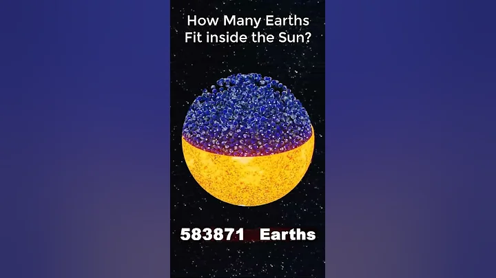 How Many Earths Can Fit into the Sun?  #trending #tiktok #tiktokviral #universe  #3dcomparison