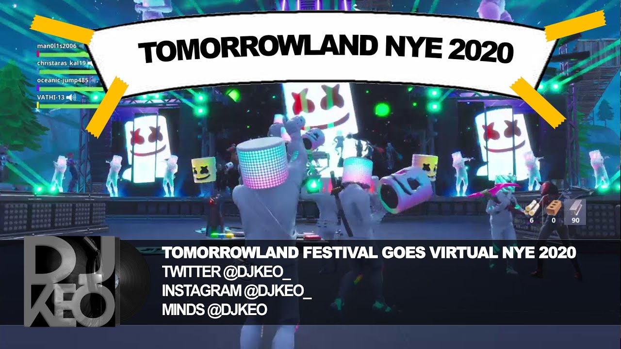 Tomorrowland Festival goes Virtual for New Years Eve 2020 - YouTube
