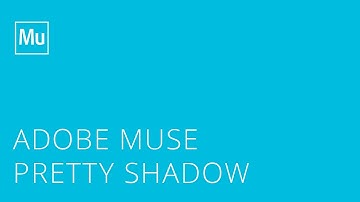 Adobe Muse Pretty Shadow Widget