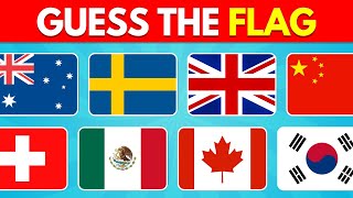Guess the Country by the Flag Quiz 🌎🎯🤔 - Easy, Medium, Hard, Impossible