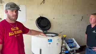 C&R Chem Inductor MIC-AMS Auto Shut Off Product Review with Cale White at the White Farm