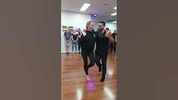 Salsa Level 200 Demo w/ Masha & Les #shorts #salsa #latinjunction #ljtribe #salsadancers