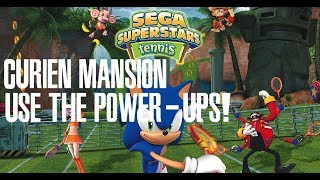 SEGA Superstars Tennis | Curien Mansion: Use the Power-Ups! (AAA)