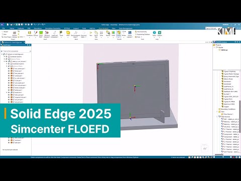 Solid Edge 2025(솔리드 엣지)｜Simcenter FLOEFD for Solid Edge