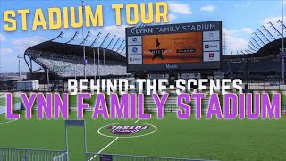 This is Lynn Stadium in 2022! Take a BehindtheScenes Tour of USL's Newest Stadium!