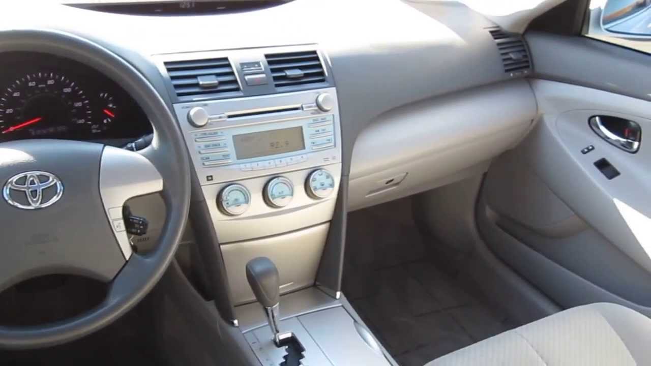 2007 Toyota Camry White Stock 6653a Interior Youtube