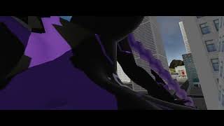 Purple Heart Is Growing Inside The City Giantess