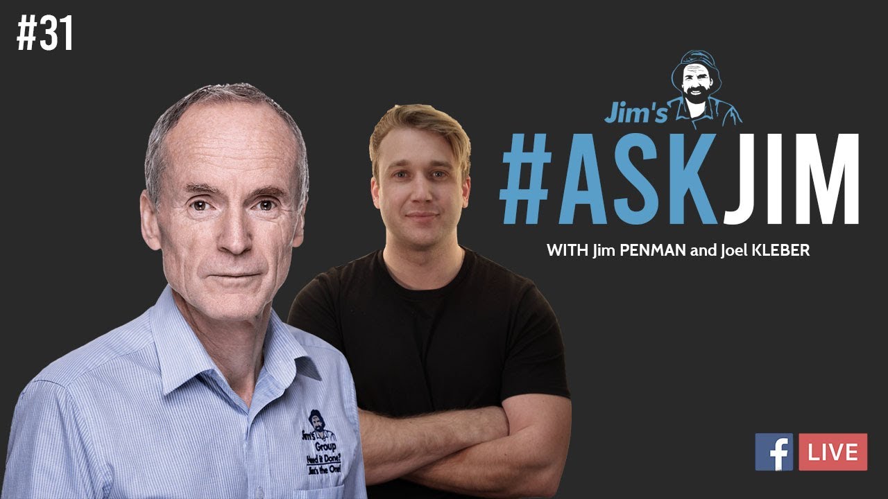 #ASKJIM Episode 31 with Jim's Group CEO, Jim Penman and Joel Kleber | www.jims.net | 131 546 |