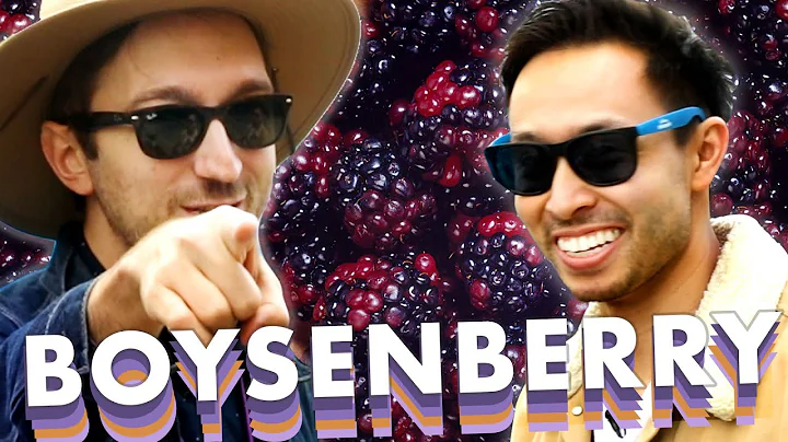 Ryan and Shane Eat Everything Boysenberry At Knott...