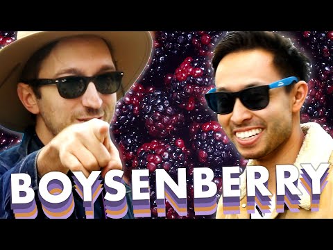 Ryan and Shane Eat Everything Boysenberry At Knott's Berry Farm