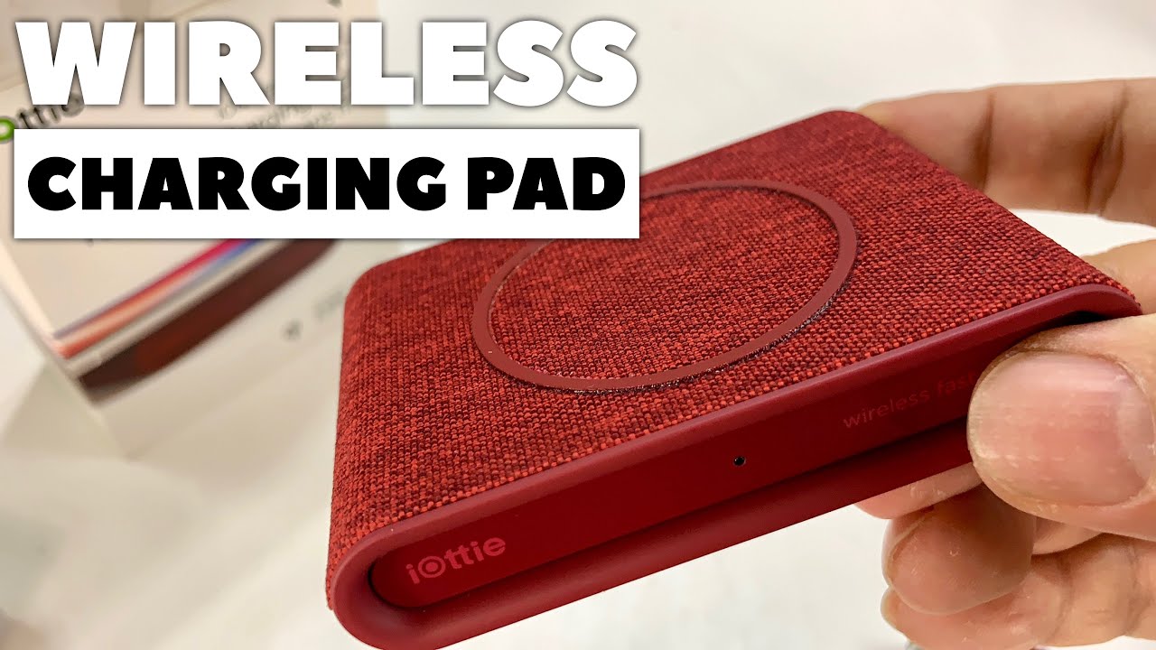 Stylish iOttie iON Qi Wireless Mini Fast Charger Pad Review YouTube