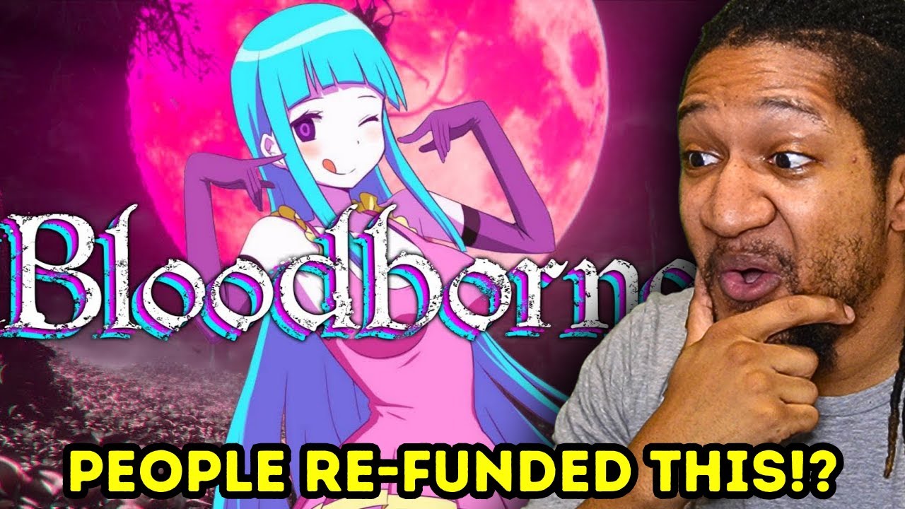 Реакция на Max0r — Обзор Bloodborne | Победить богов | Симулятор кукольной вайфу