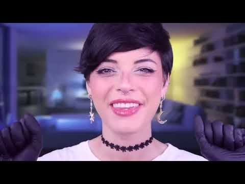 ASMR | Bestie Does Your Cranial Nerve Exam (Practicing On You!)