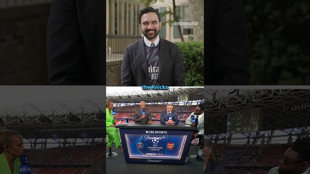 Zohran Mamdani has had a lot to root for this sports season ⚽️🏀