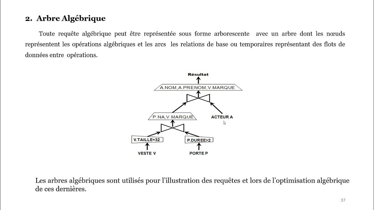 Bases de donn es 18 l alg bre relationnelle les requ tes