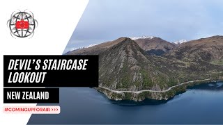 Devil's Staircase Drone View 4K: Kingston  | Lake Wakatipu
