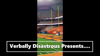 Verbally Disastrous Presents- Syracuse University Carrier Dome- Clip #14