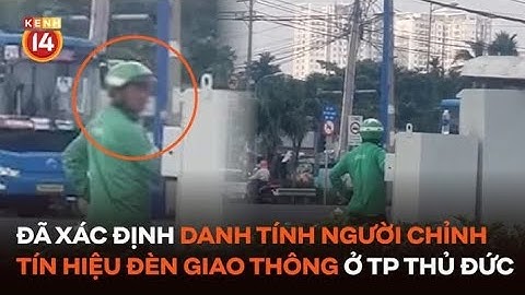 Đã xác định được danh tính người mặc đồ xe ôm công nghệ chỉnh tín hiệu đèn giao thông ở TP Thủ Đức