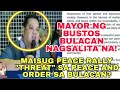 Paktay maisug peace rally threat sa peace and order sa bulacan ayon ng kanilang mayor