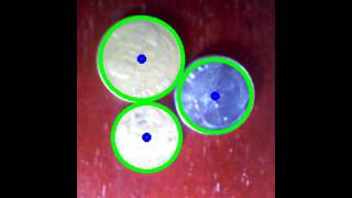 Detection of coins with Android OpenCV (Hough Circles)