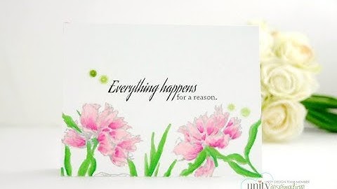 Unity Quick Tip: Simple Floral Copic Coloring