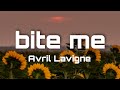 Avril Lavigne. Bite me ( lyric )