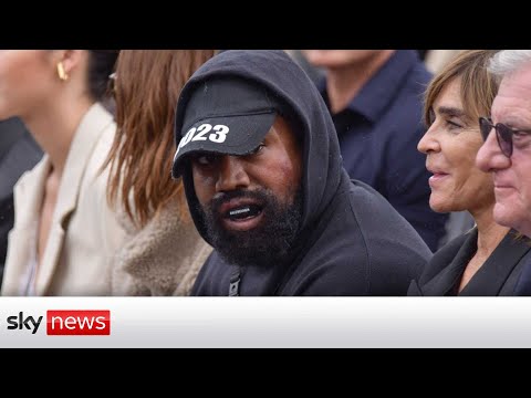 Kanye West suspended from Twitter after sharing image of swastika and praising Hitler