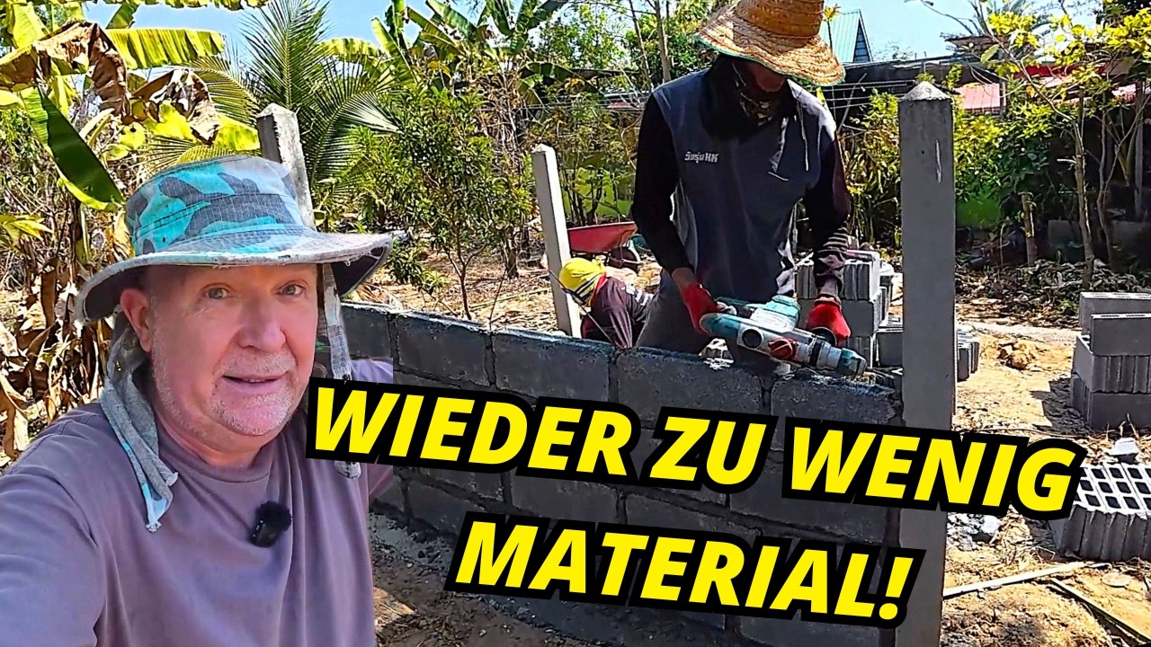 BAUCHAOS AUF DER FARM! 😳 VOLIERE BAU TAG 2. Material fehlt – Arbeiter schweißen heimlich ihr Moped.