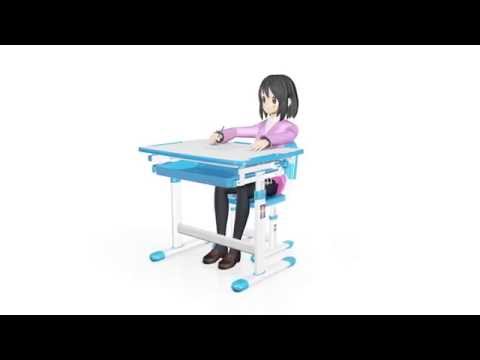 Парта+стул Sundays B201 видео | онлайн-гипермаркет 21 vek