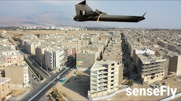 senseFly eBee X drone, a game changer for 3Dcity mapping & modelling