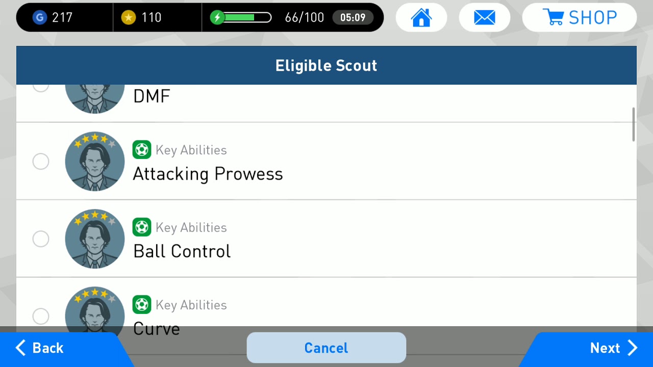 C. Immobile Scout Combination | Pro Evolution Soccer | PES18