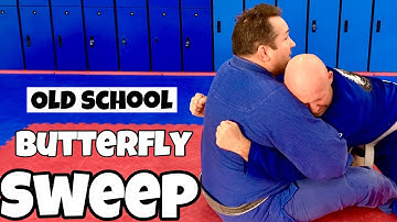 Push Knee Elevator Sweep | Double Overhook Butterfly Guard