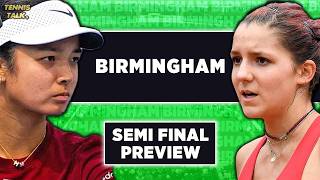 Eala vs Masarova | WTA Birmingham 2026 SF | Tennis Talk Preview