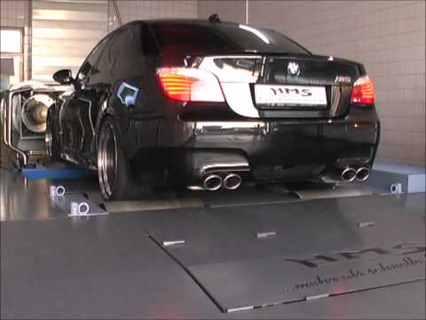 BMW M5 V10  Leistungsmessung auf HMS-Tuning Prüfstand