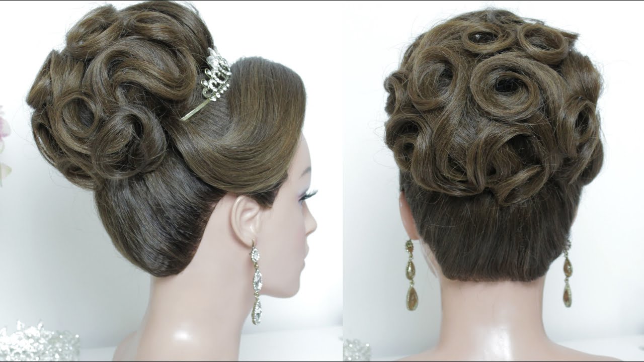 BRIDAL HAIRSTYLES FOR INDIAN WEDDING – SHORT, MEDIUM & LONG HAIRSTYLES –  weddingdost