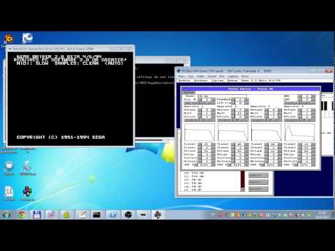 GEMS Sound Driver connection with DOSBox test