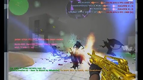 Gameplay of aimbot in cs 1.6 zombie server +Downlink