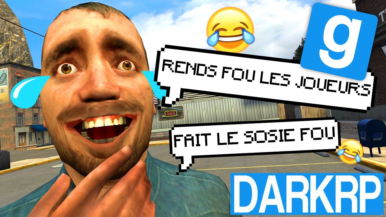 JE FAIS VOS TROLLS RP DE FOUS !! 🤣 - Garry's Mod DarkRP
