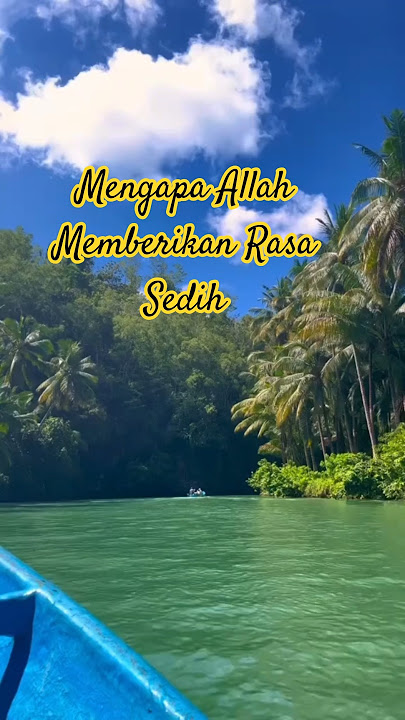 Mengapa Allah memberikan rasa sedih di hati mu ? #berbagimotivasi #hikari #islamicstatus