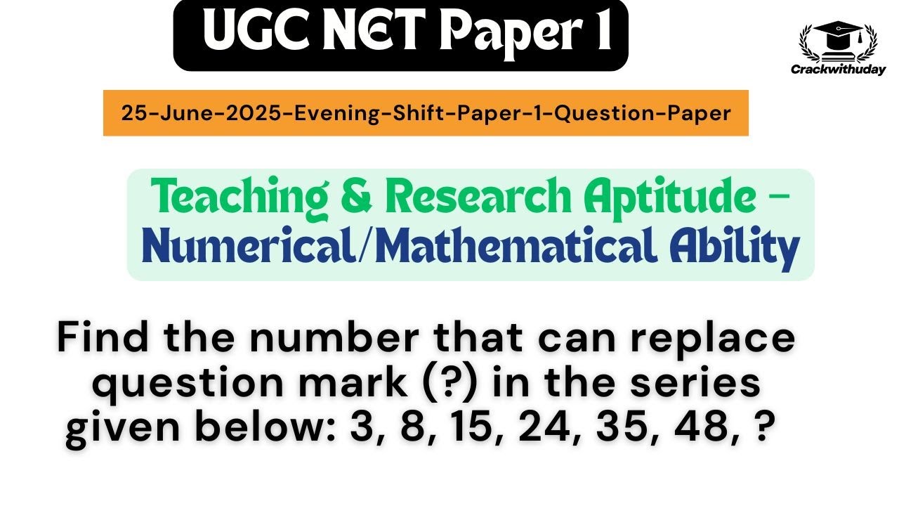 Find the number that can replace question mark (?) in the series given ...