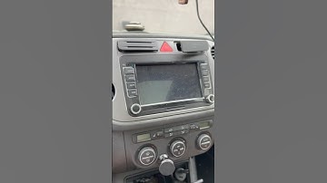 Install Android radio Volkswagen Tiguan 2009 CarPlay Android auto 4GB RAM 64GB with reverse camera