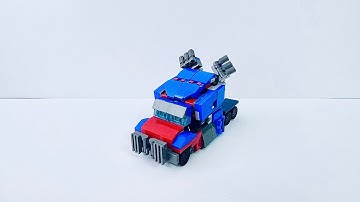 Como hacer lego transformers the last knight Optimus Prime