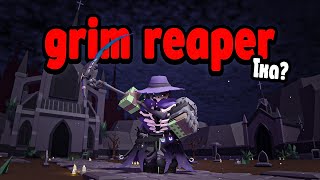 Try out the new boss system, it's brutal? Grim Reaper in Hunty Zombie Roblox screenshot 4