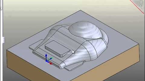 3 Axis Milling Advanced using VisualMILL 2012 for SolidWorks | CAD/CAM Videos