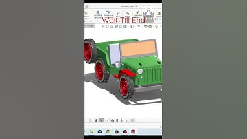 Jeep Design And Assembly In Solidworks | #short | #solidworks