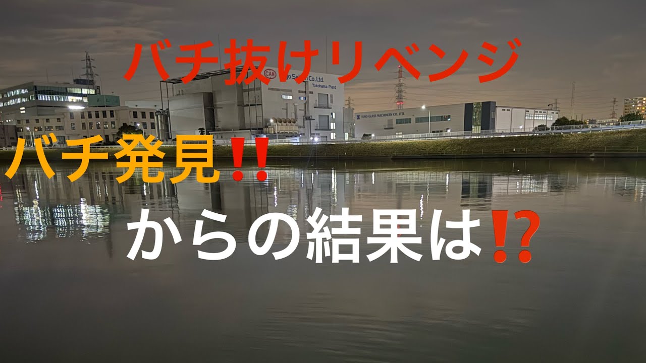 【鶴見川】バチ抜けリベンジしに行ってきました！