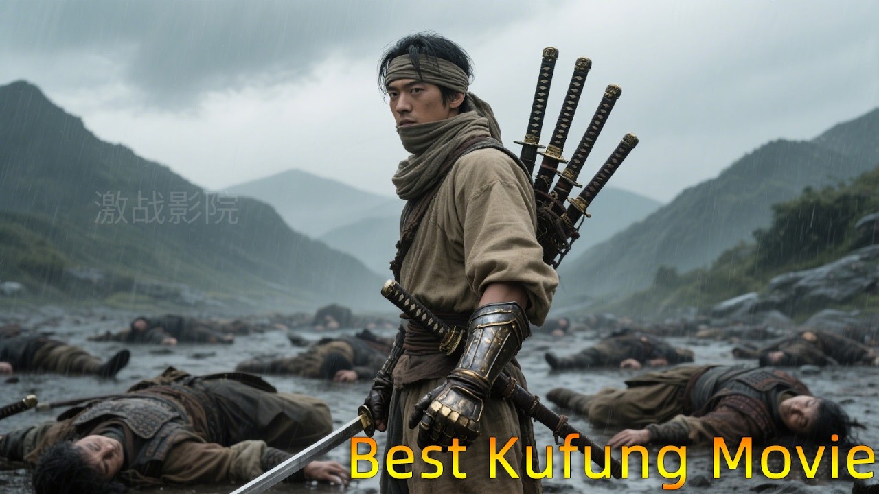 Kung Fu Movie! Invincible kung fu master returns and instantly takes down 100 killers besieging him!